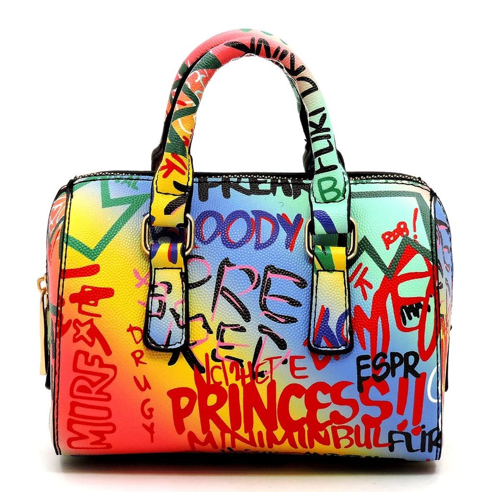 Graffiti "Mini" Handbag-Crossbody